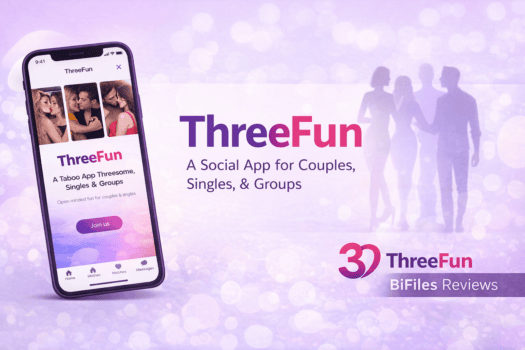 ThreeFun review from a bisexual perspective on BiFiles Reviews