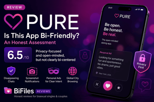 Pure review from a bisexual perspective on BiFiles Reviews