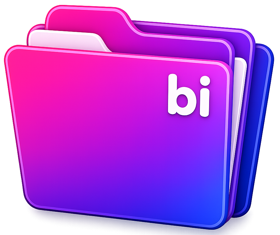 BiFiles logo folder icon