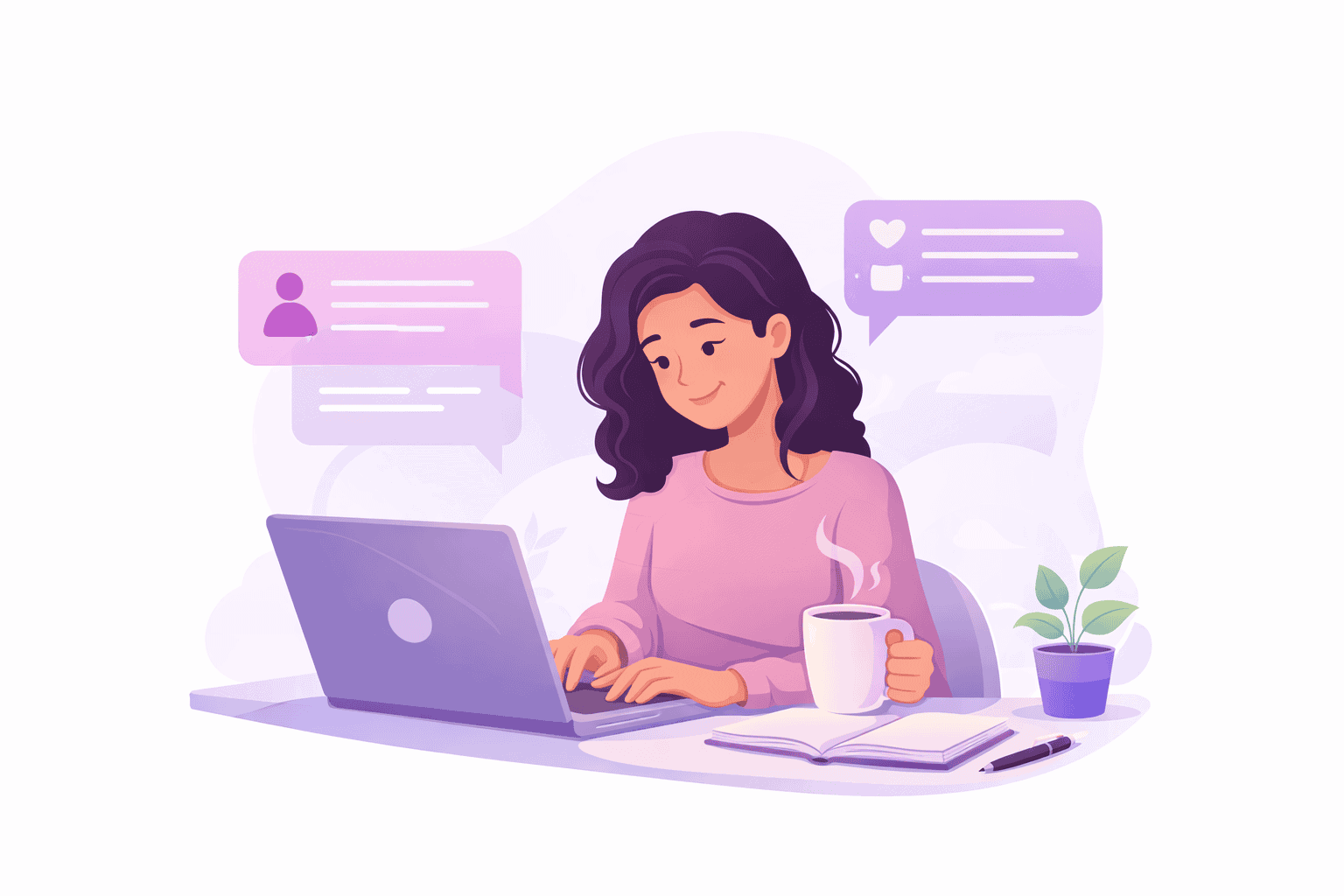 Supportive BiFiles image about bisexual identity self-acceptance and community