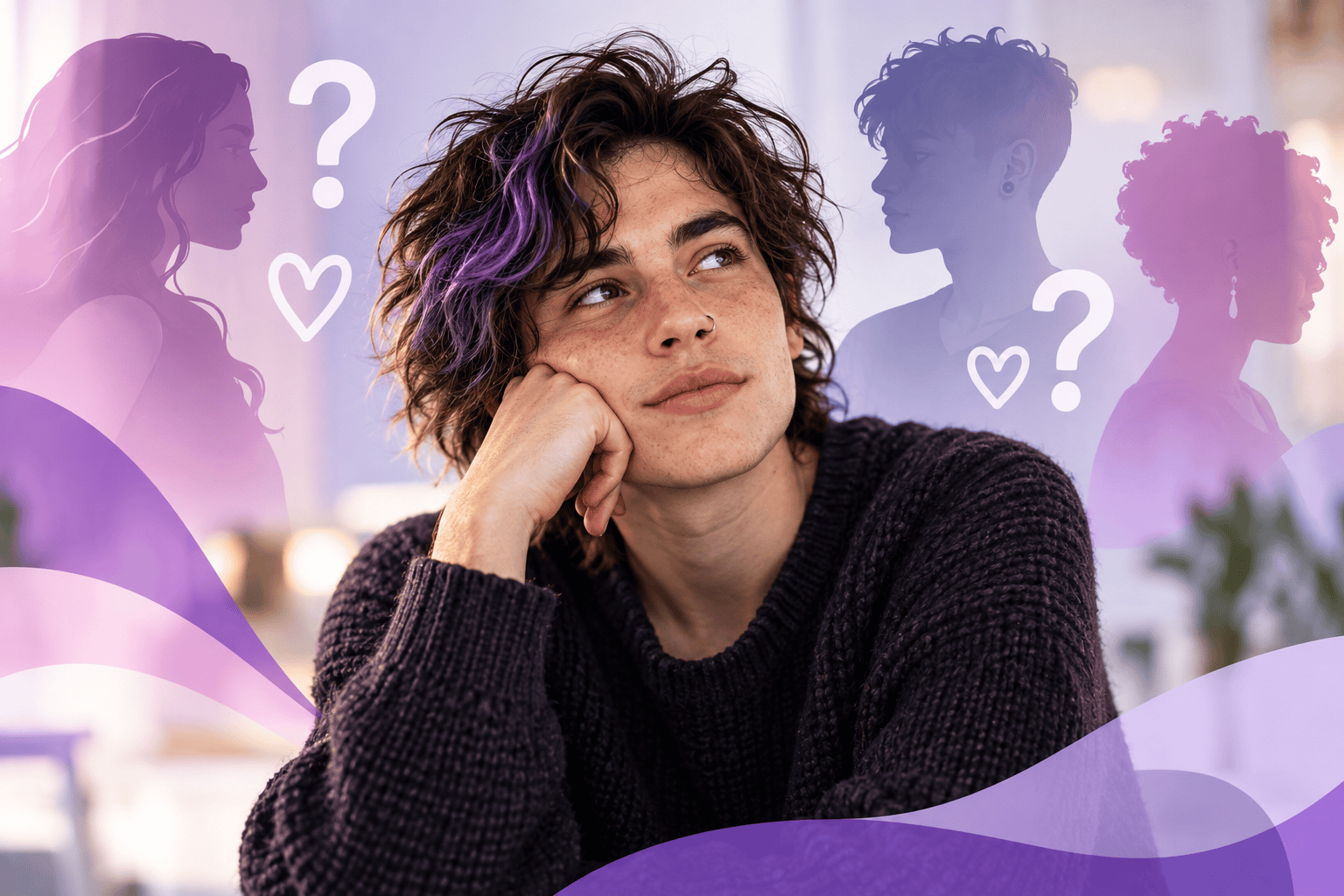 Person reflecting on attraction to trans and non-binary people and what it means for their sexuality